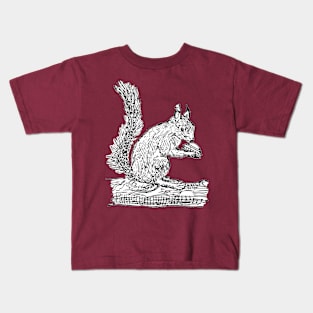 Squirrel and UFO Kids T-Shirt